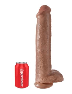 King Cock In Dildo W Balls Tan Pipedream Satisfaction