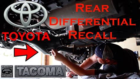 Toyota Tacoma Rear Differential Problems