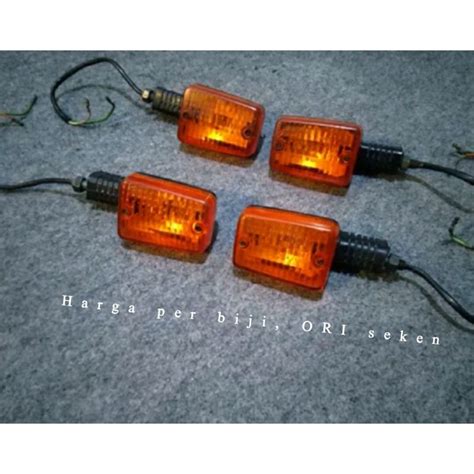 Jual Sein Reting Lampu Depan Belakang Headlamp Mika Honda Win Ori