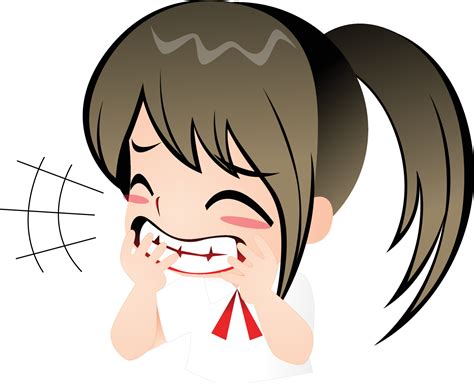 girl laughing cartoon vector clipart cute kawaii 4717293 Vector Art at ...