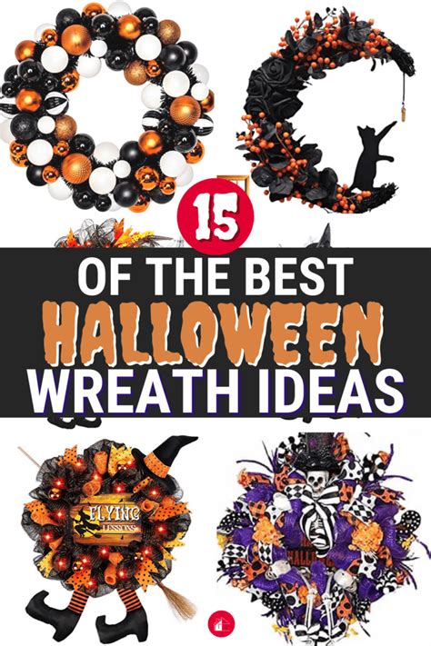 The Best Halloween Wreath Ideas For Non Crafters