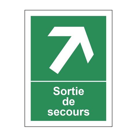 Plaque Sortie De Secours Sticker Communication