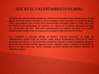 Calentamientoglobalpdf Phpapp Ppt