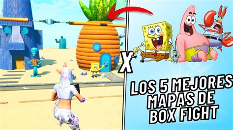 Los 5 Mejores Mapas de Box Fight Box PVP de Fortnite Códigos de las