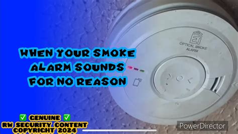 When Your Smoke Alarm Sounds For No Reason… Youtube