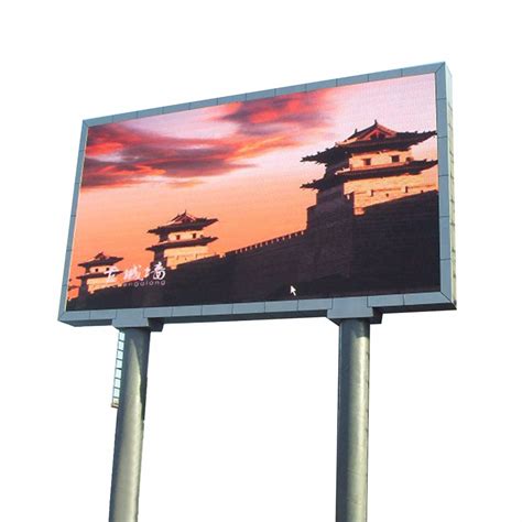 Outdoor Billboard Frame With Led Screen Display Led Billboard And