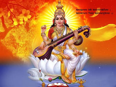 Saraswati Mata Wallpaper Hd Free Download Saraswati Devi Saraswati