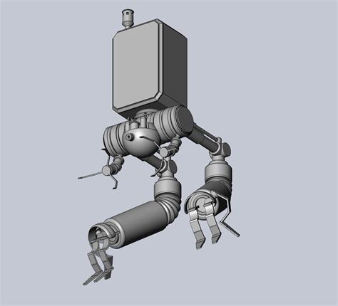 Stl File Simplified Nier Automata Pod 042 Basic Model 🎮 Obj Dxf And