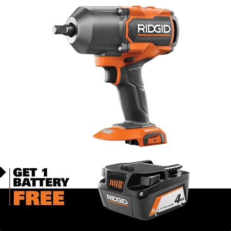 Ridgid V Brushless Cordless Mode In High Torque Impact Wrench