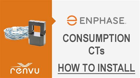 Enphase Ct 200 Split How To Install Consumption Cts For Consumption