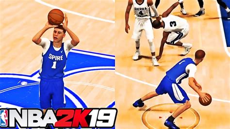 NBA 2k19 Lamelo Ball MyCareer 4 HALF COURT SHOT Lamelo Droping 60