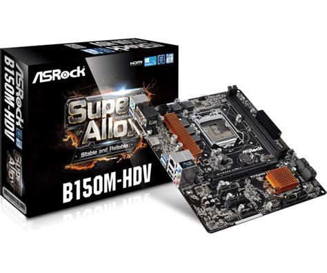 Asrock B M Hdv