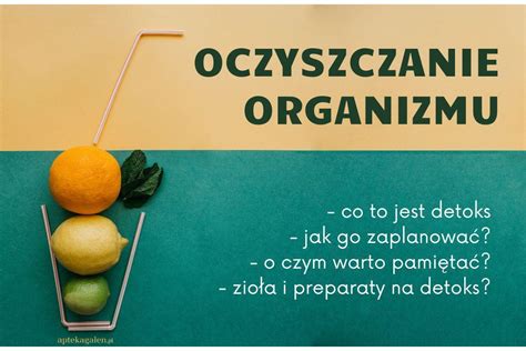 Jak oczyścić organizm z toksyn detoksykacja organizmu