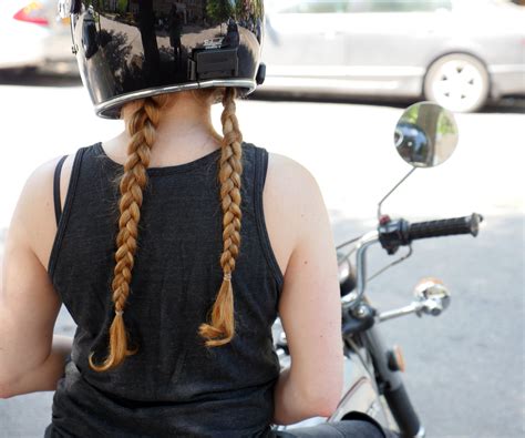 How To Wear A Motorcycle Helmet With Curly Hair at Jeffrey Fishman blog