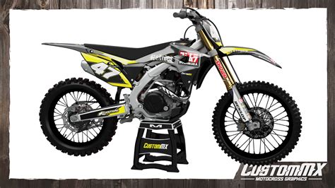 Screech Yellow Series Honda CR CRF Graphics Kit Custom MX The