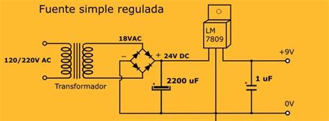 Diagrama Circuito Electronico Fuentes De Alimentacion 12v Fu