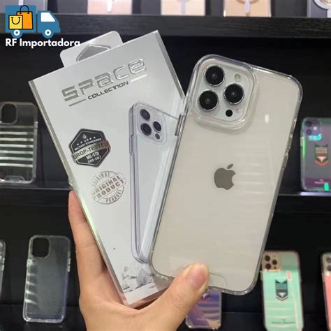 Capa Acrílico Transparente Space Para Iphone 7 8 PLUS XR 11 12 13 14 15