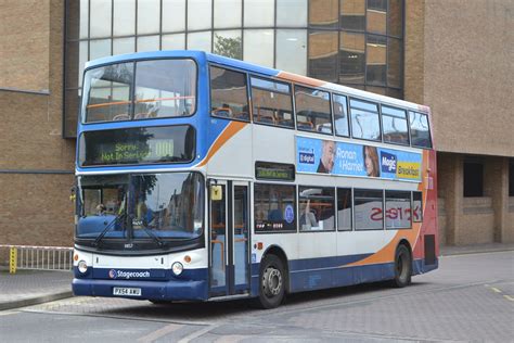 Stagecoach East Px Awu Seen At Peterborough Bus Sta Flickr