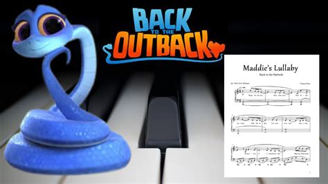 Back To The Outback Maddies Lullaby Piano Sheet Music Youtube