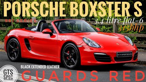 Porsche 981 Boxster S 2014 Guards Red GTS Spec PSE YouTube