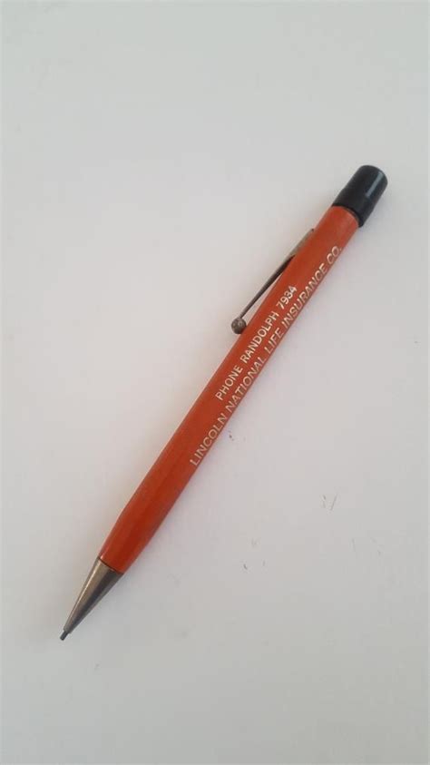 Vintage 1930s Mechanical Pencil By Wearever Advertising Etsy