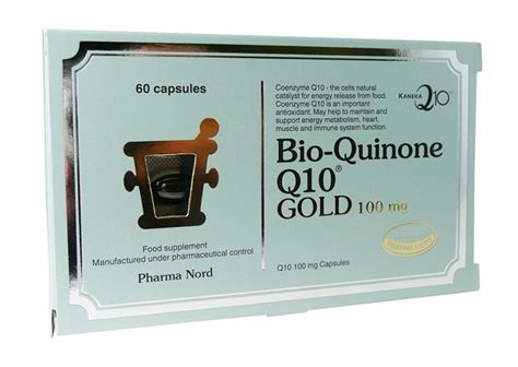 Pharma Nord Bio Quinone Q10 Gold 100mg 60 Caps Natural Health Products