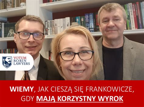 Wygrana Frankowicz W Z Pko Bp Sa Z Votum Robin Lawyers