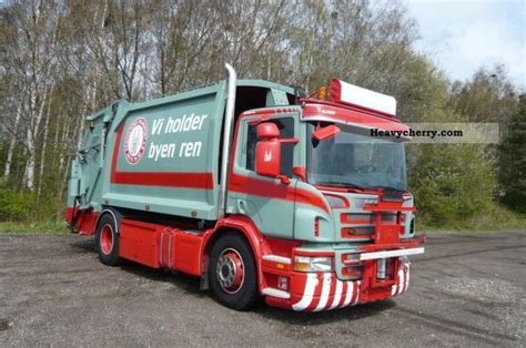 Scania P 270 Garbage Trucks Norba News 157 Cbm 2008 Refuse Truck