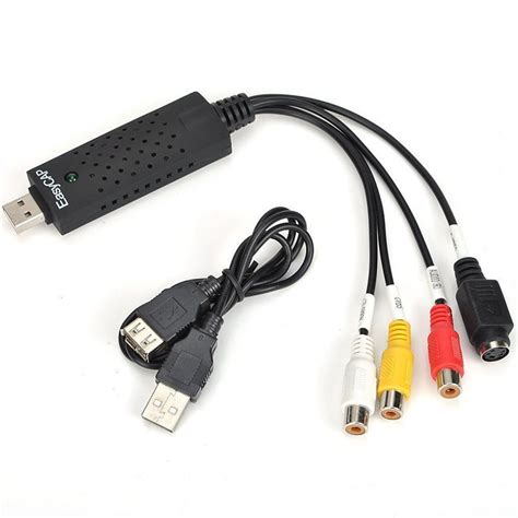 Easycap USB 2 0 Audio Video VHS VCR TV To DVD Converter Capture Card