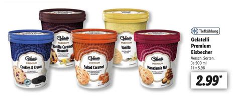 Gelatelli Premium Eisbecher Angebot Bei Lidl Prospekte De