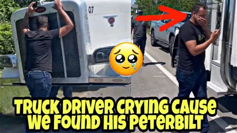 85 000 Truckers Helped This Trucker Find His Stolen Peterbilt He Was