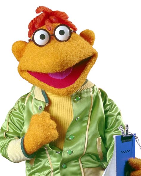 muppet with orange hair