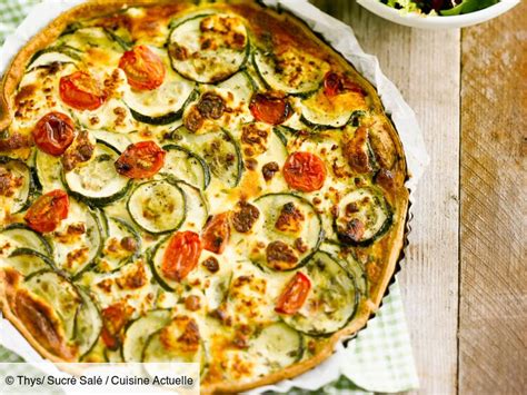 Quiche Courgette Ch Vre Facile D Couvrez Les Recettes De Cuisine Actuelle