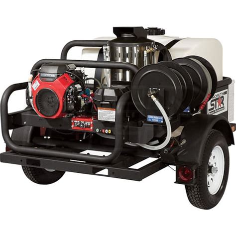 Northstar Professional 4000 Psi Gas Hot Water Trailer Pressure Washer W Honda Engine