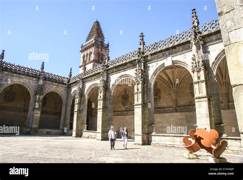 St James Cathedral Santiago De Compostela Galicia Spain Stock Photo