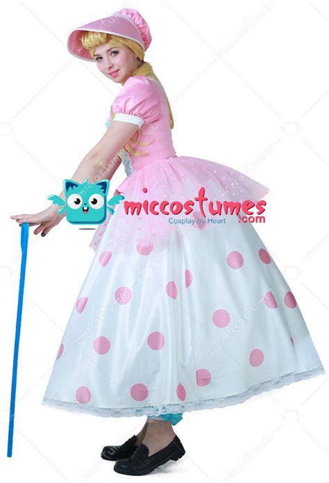 Toy Story Adult Little Bo Peep Cosplay Dress Costume With Hat Cosplay Shop