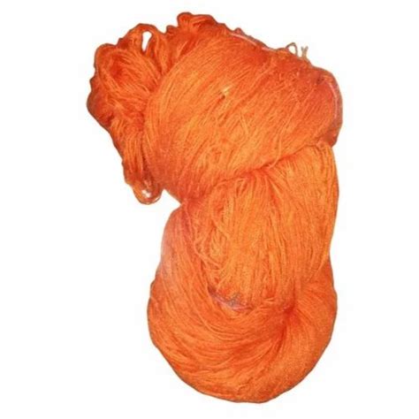 Twisted Ply Orange Cotton Yarn At Rs Kg In Bhavnagar Id