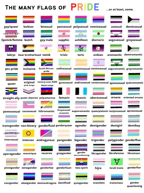 Understanding Pride Flags And Meanings Pdf