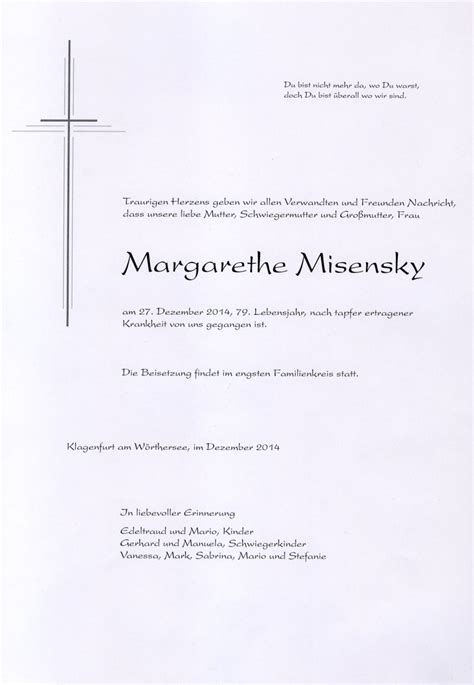 Parte F R Margarethe Misensky Pax Requiem