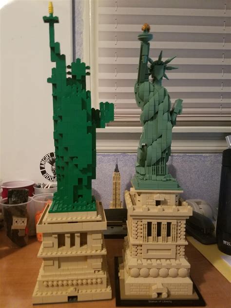 View Lego Statue Of Liberty Face Mod PNG