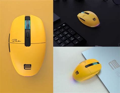 Zaopin Z Wireless Ma Yellow Gaming Mouse Computers Tech Parts