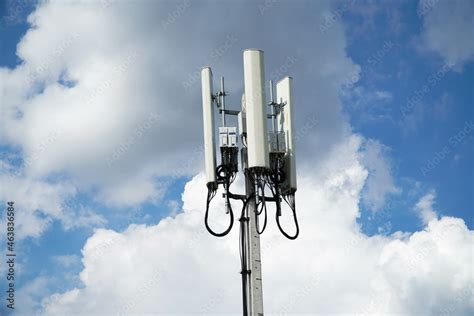 Telecommunication Tower Of 4g And 5g Cellular Macro Base Station 5g Radio Network