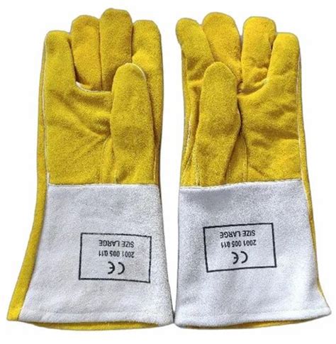 PU Yellow Esab Welding Gloves at Rs 320/pair in Indore | ID: 26454030088