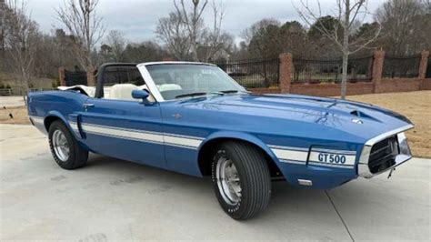 1969 Shelby Gt500 Convertible For Sale At Auction Mecum Auctions