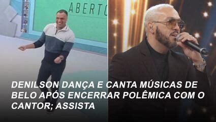 Den Lson Dan A E Canta M Sicas Do Belo Em Programa De Tv Ap S Cantor