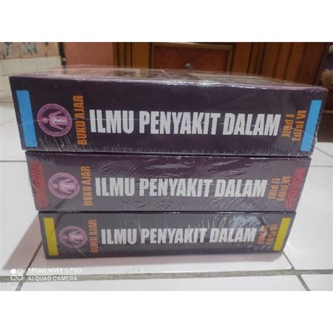 Jual Buku Ajar Ilmu Penyakit Dalam Edisi VI Jilid 1 2 3 Shopee Indonesia