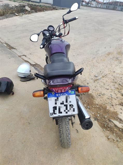 Moto Placa Adulterada Apreendida Em Guaramirim Di Rio Da Jaragu