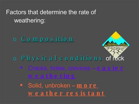 Notes On Weathering Ppt