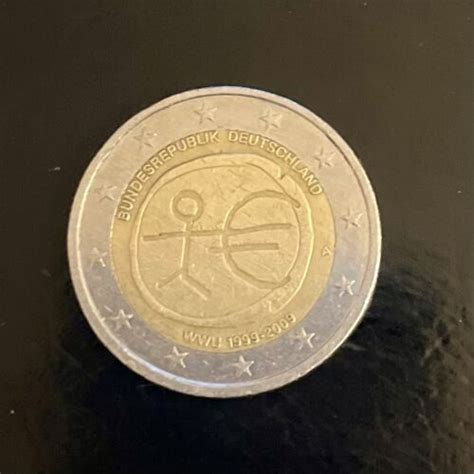 Pi Ce Euros Rare Bundesrepublik Deutschland Wwu De Ebay