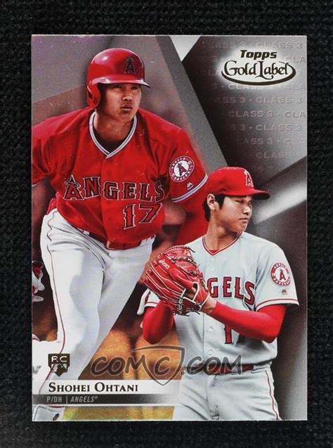 2018 Topps Gold Label Base Class 3 17 Shohei Ohtani